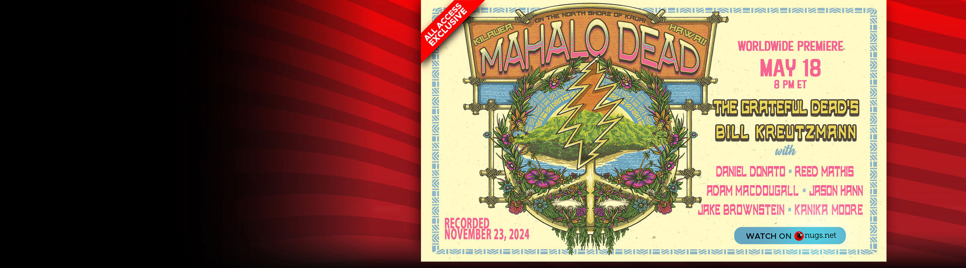 Bill Kreutzmann's Mahalo Dead