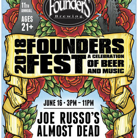 06/16/18 Founders Fest, Grand Rapids, MI 