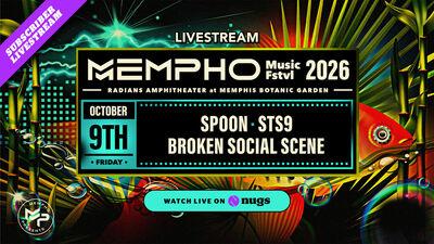 10/09/26 Radians Amphitheater at Memphis Botanic Garden, Memphis, TN 