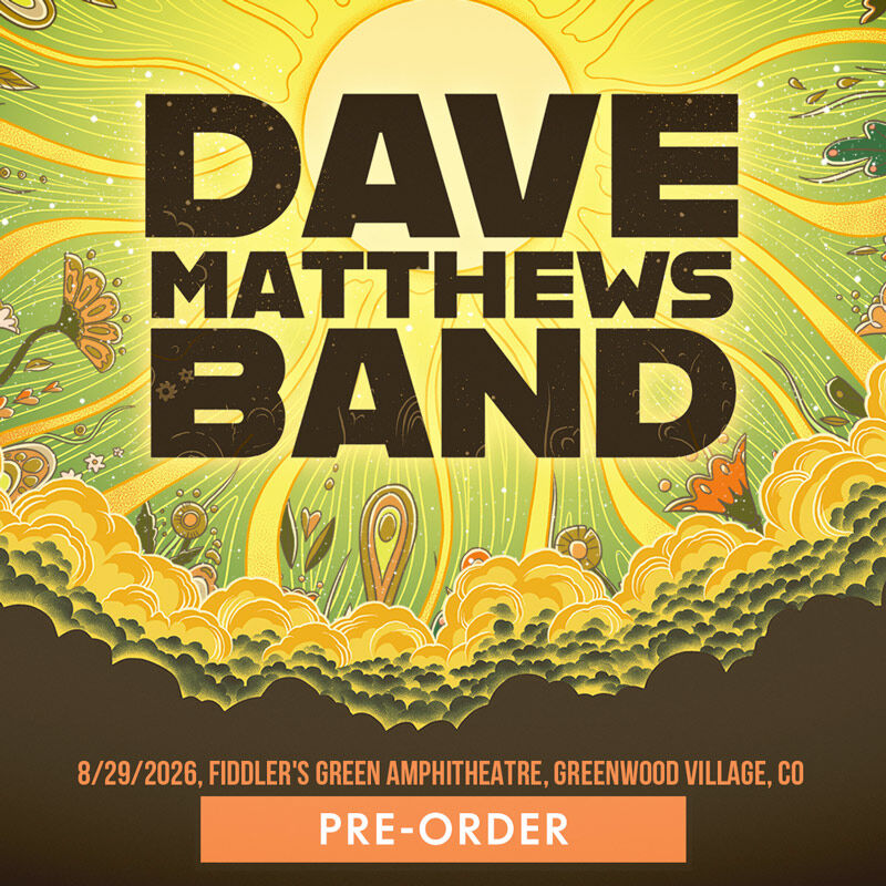 08/29/26 Fiddler's Green Amphitheatre, Greenwood Village, CO 