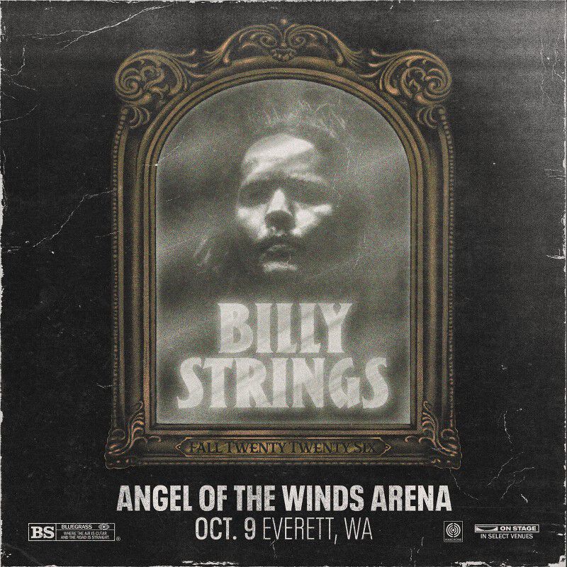 Billy Strings Live Concert Setlist at Angel of the Winds Arena, Everett ...
