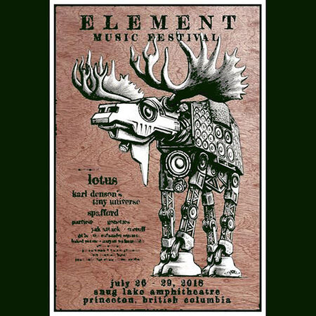 07/27/18 Element Music Festival, Princeton, BC 