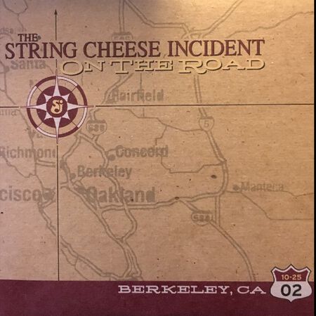 10/25/02 Berkeley Community Theatre, Berkeley, CA 