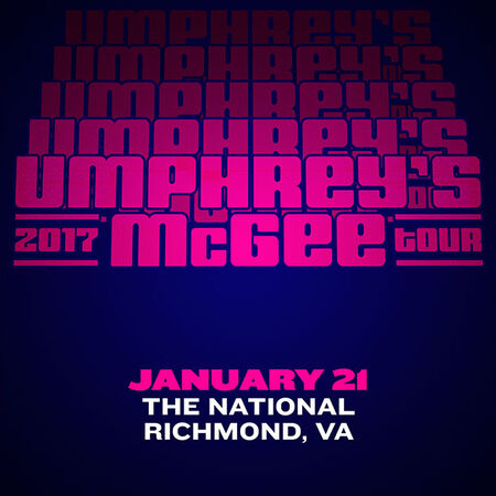 01/21/17 The National, Richmond, VA 