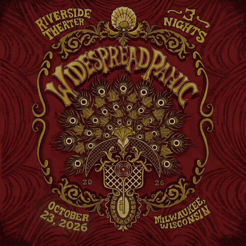 10/23/26 The Riverside Theater, Milwaukee, WI 