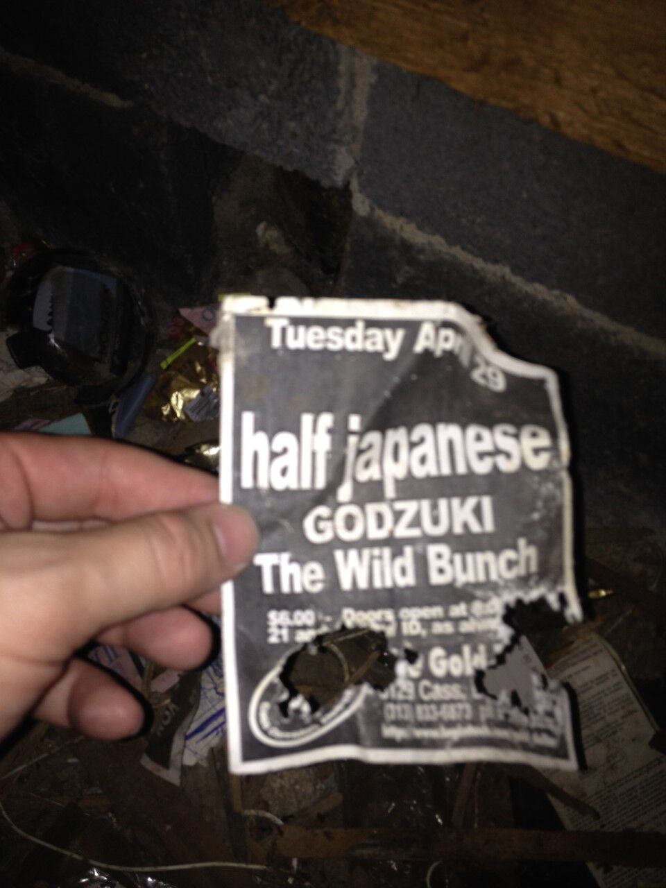 Jack White Live Concert Setlist at The Gold Dollar, Detroit, MI on