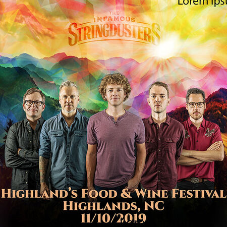 11/10/19 Highlands Food and Wine Festival, Highlands, NC 