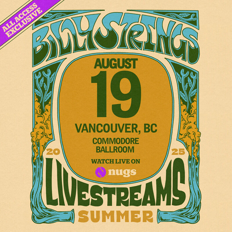 08/19/25 Commodore Ballroom, Vancouver, BC 