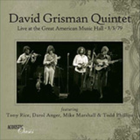 03/05/79 Great American Music Hall, San Francisco, CA 