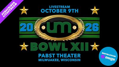 10/09/26 The Pabst Theater, Milwaukee, WI 
