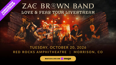 10/20/26 Red Rocks Amphitheatre, Morrison, CO 