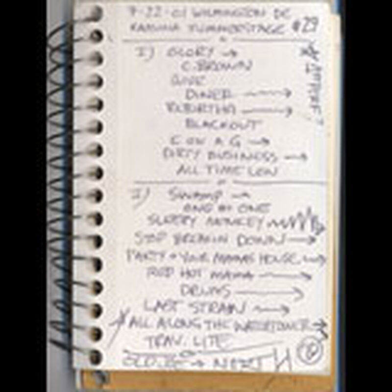 07/22/01 Kahuna Summer Stage, Wilmington, DE 
