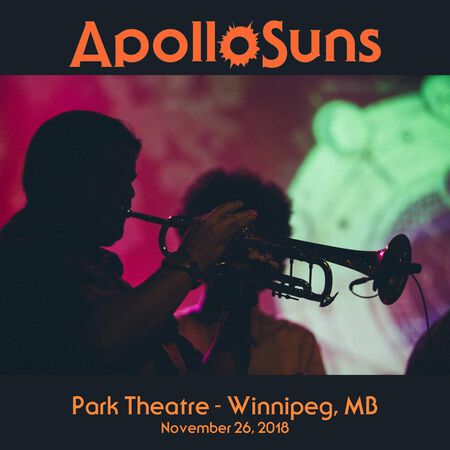 11/26/18 Park Theatre, Winnipeg, CA 
