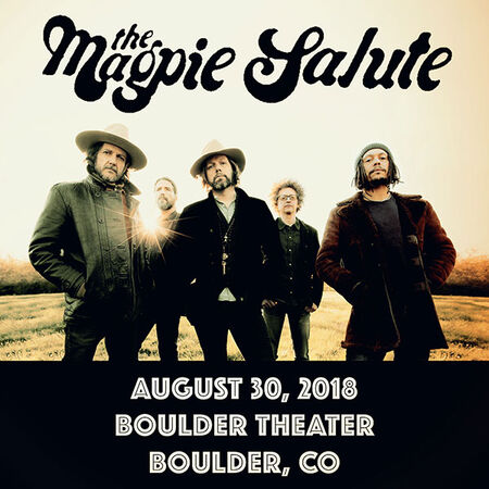 08/30/18 Boulder Theater, Boulder, CO 
