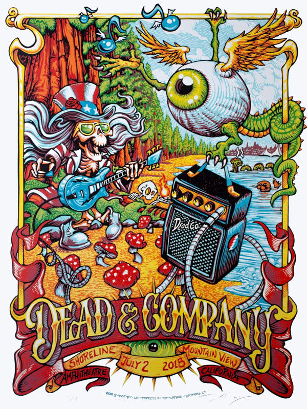 Dead and Company Live Concert Setlist at Shoreline Amphitheater