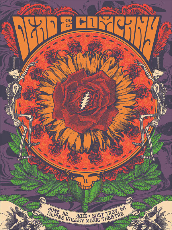 Dead and Company Live Concert Setlist at Alpine Valley Music