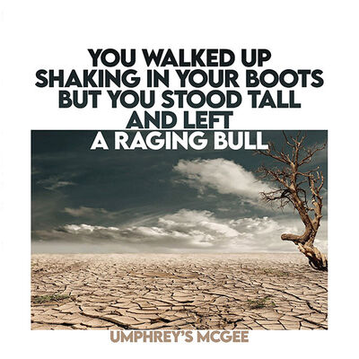 YOU WALKED UP SHAKING IN YOUR BOOTS BUT YOU STOOD TALL AND LEFT A RAGING BULL