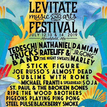 07/13/19 Levitate Music and Arts Festival, Marshfield, MA 