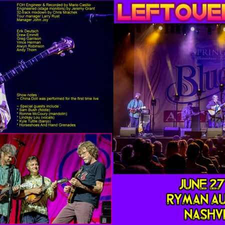 06/27/19 Ryman Auditorium, Nashville, TN 