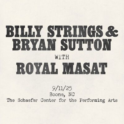 09/11/25 Schaefer Center for the Performing Arts, Boone, NC 