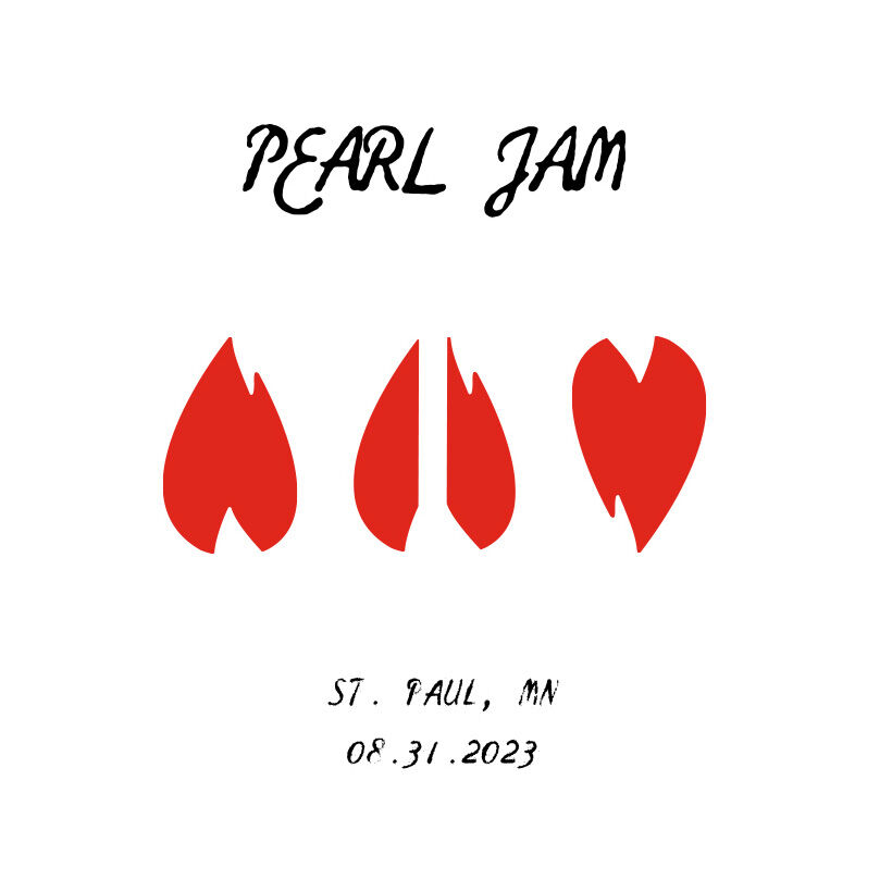 Pearl Jam Live Concert Setlist at Xcel Energy Center, St. Paul, MN