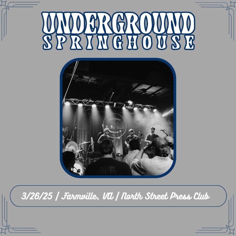 03/26/25 North Street Press Club, Farmville, VA 
