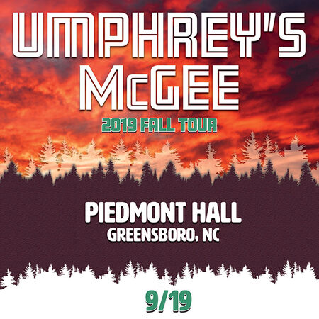 09/19/19 Piedmont Hall, Greensboro, NC 