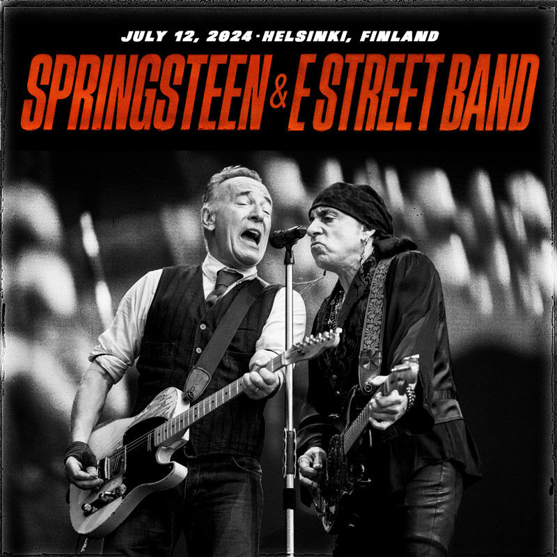 Bruce Springsteen Live Concert Setlist at Olympic Stadium, Helsinki,  Finland on 07-12-2024