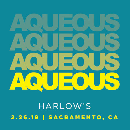 02/26/19 Harlow's, Sacramento, CA 