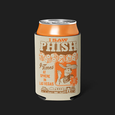 PHISH SPHERE WESTERN FLAIR KOOZIE