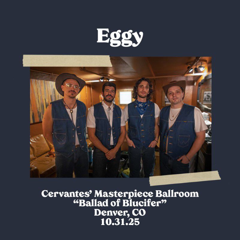 10/31/25 Cervantes’ Masterpiece Ballroom, Denver, CO 
