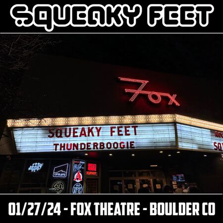 01/27/24 Fox Theatre, Boulder, CO 