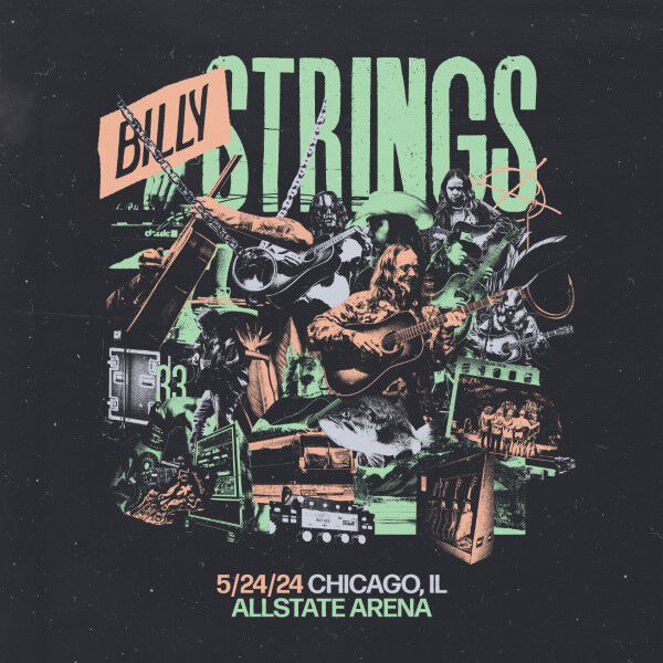 Billy Strings Live In Rosemont 4LP+7インチ Billy Strings plays