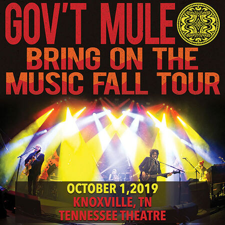 10/01/19 Tennessee Theatre, Knoxville, TN 