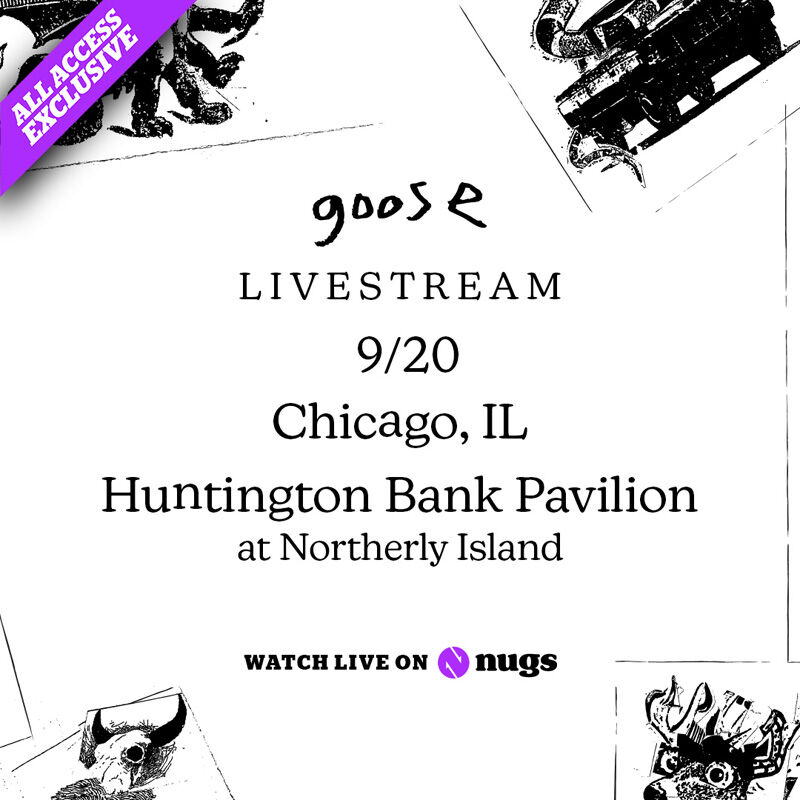 Goose Live Concert Setlist at Huntington Bank Pavilion at