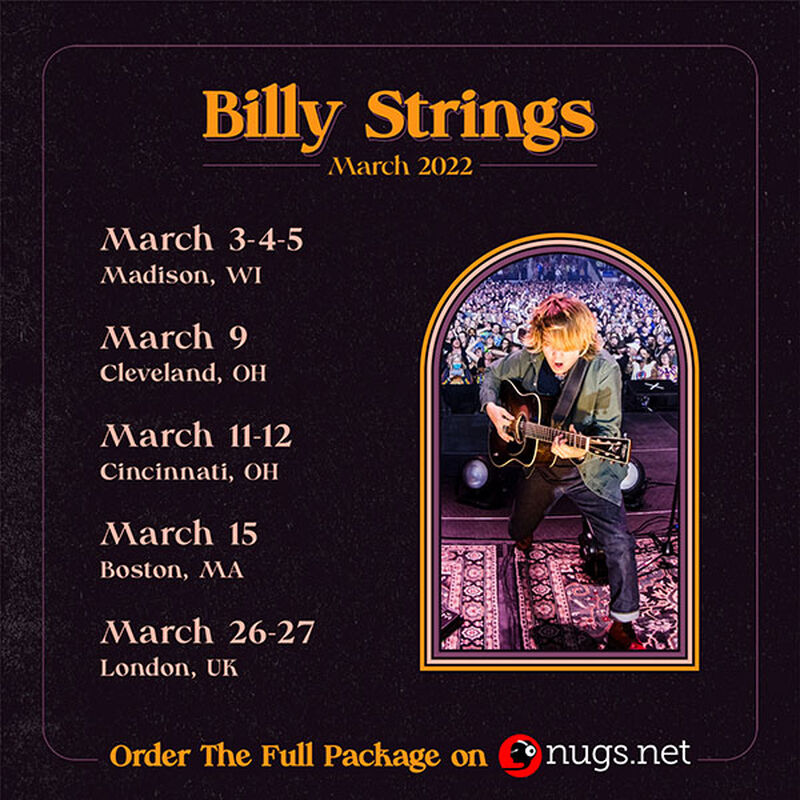 03/12/22 Andrew J Brady Music Center, Cincinnati , OH 