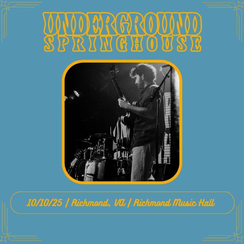 10/10/25 Richmond Music Hall, Richmond, VA 