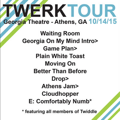 10/14/15 Georgia Theatre, Athens, GA 