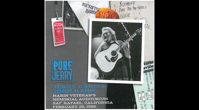 02/28/86 Pure Jerry: Marin Veteran's Memorial Auditorium, San Rafael, CA 