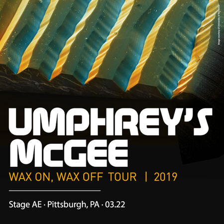 03/22/19 Stage AE, Pittsburgh, PA 