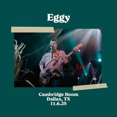 11/06/25 Cambridge Room at House of Blues, Dallas, TX 