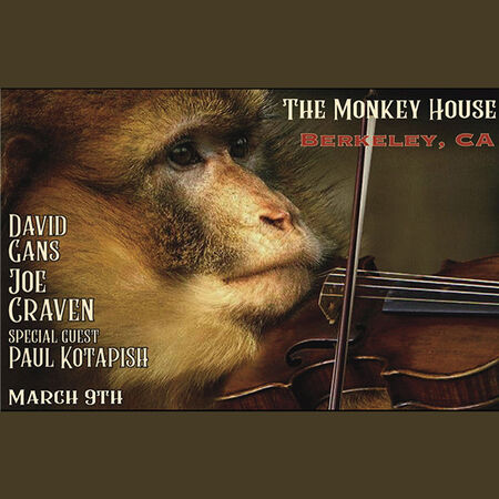 03/09/23 The Monkey House, Berkeley, CA 