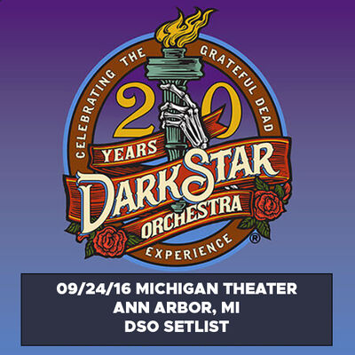 09/24/16 Michigan Theater, Ann Arbor, MI 