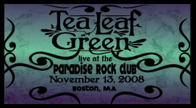 11/13/08 Paradise Rock Club, Boston, MA 