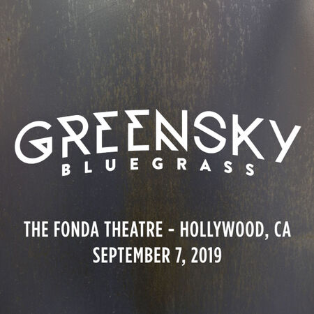 09/07/19 The Fonda Theatre, Hollywood, CA 