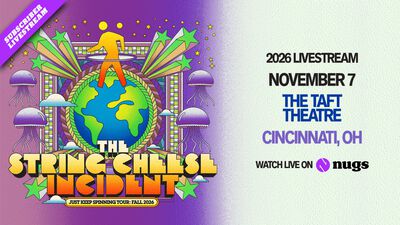 11/07/26 Taft Theatre, Cincinnati, OH 