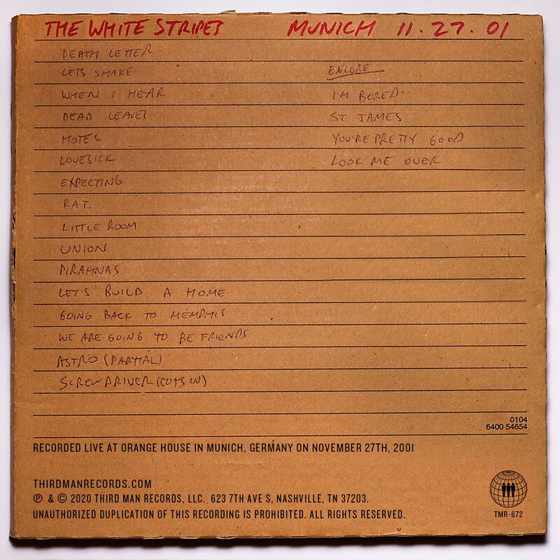 11/27/01 Orange House, Munich, GER 