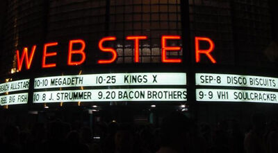 09/08/01 Webster Theater, Hartford, CT 