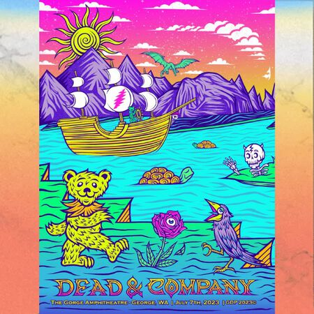 Dead and Company Live Concert Setlist at The Gorge, George, WA on 07-07-2023