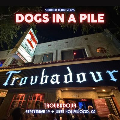 09/19/25 Troubadour, West Hollywood, CA 